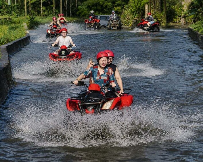 Picture 10 for Activity Ubud: ATV Adventure – Long Underground Tunnel & Waterfalls 2