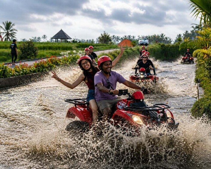 Picture 12 for Activity Ubud: ATV Adventure – Long Underground Tunnel & Waterfalls 5