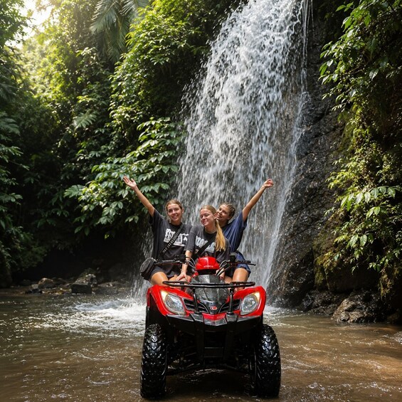 Picture 9 for Activity Ubud Jungle ATV: Underground Tunnel, River & Mud Tracks 2