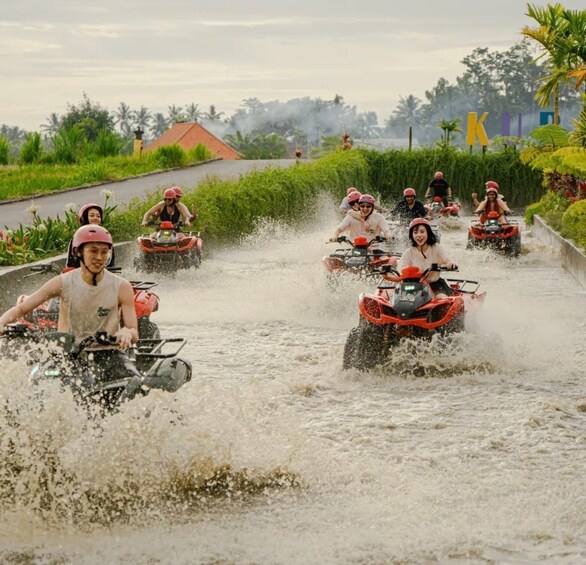 Picture 16 for Activity Ubud Jungle ATV: Underground Tunnel, River & Mud Tracks 5