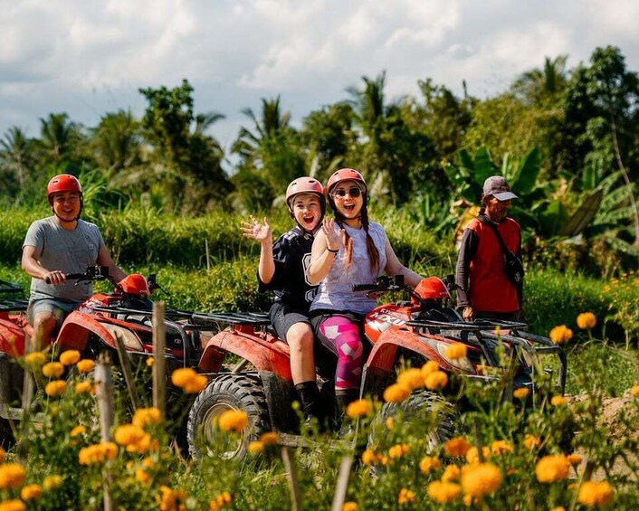 Picture 19 for Activity Ubud: ATV Adventure – Long Underground Tunnel & Waterfalls 3