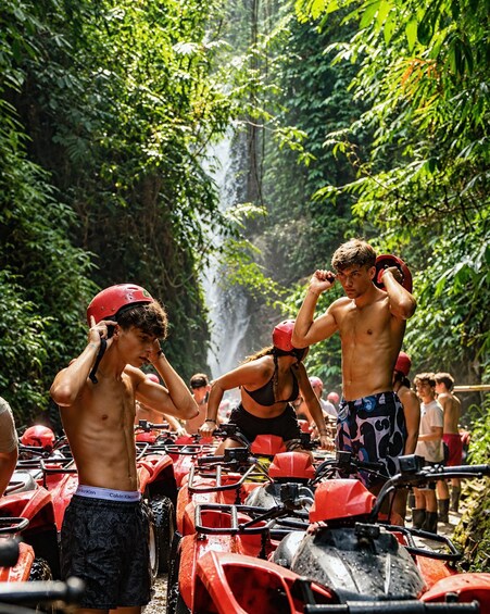 Picture 16 for Activity Bali: Ubud Kuber ATV Quad Bike   – Longest Cave & Waterfalls 4
