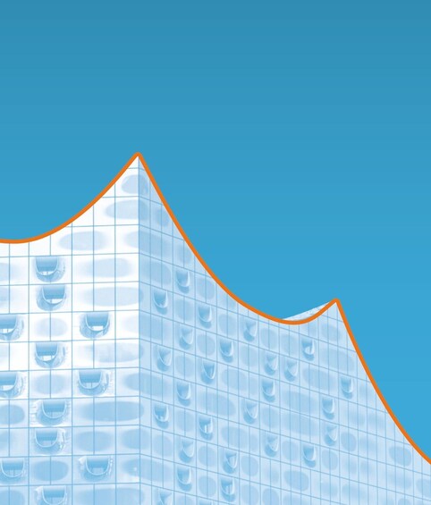 A grid-like structure with a curved outline. 5