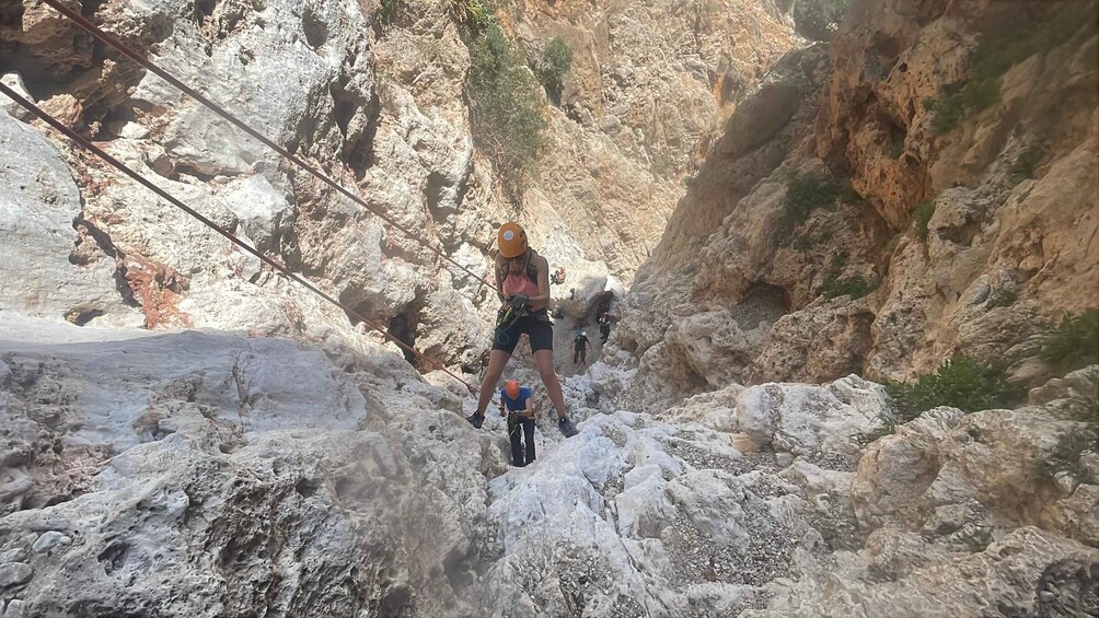 Picture 17 for Activity Chania, Crete: Canyoning in the Diplochahalo Gorge (Seitan Limania) 4