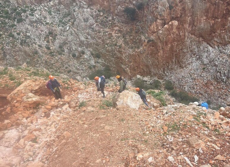 Picture 4 for Activity Chania, Crete: Canyoning in the Diplochahalo Gorge (Seitan Limania) 5
