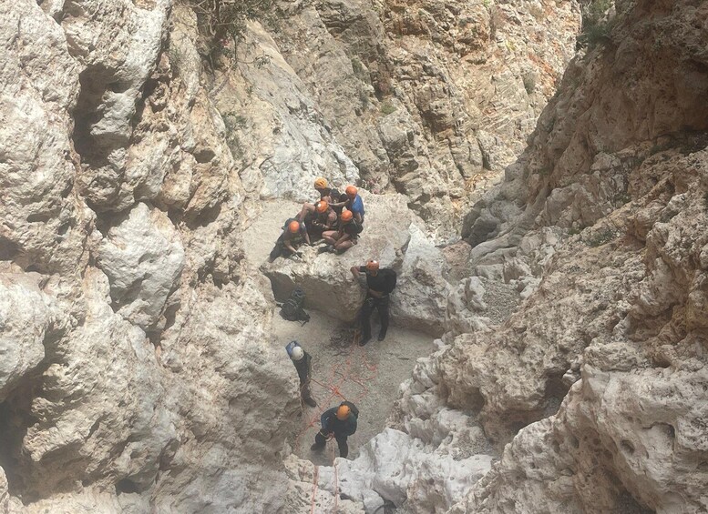 Picture 16 for Activity Chania, Crete: Canyoning in the Diplochahalo Gorge (Seitan Limania) 3