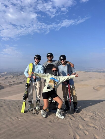 Picture 7 for Activity Huacachina: Private Paragliding and Sandboarding Combo in the Desert 3