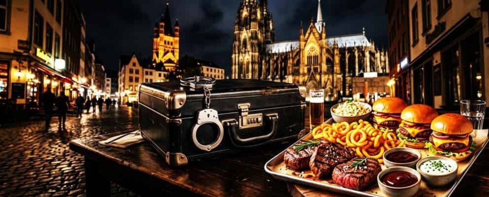 Cologne: A Briefcase Full of BBQ – The City Escape Lunch with Burgers & Steaks 1