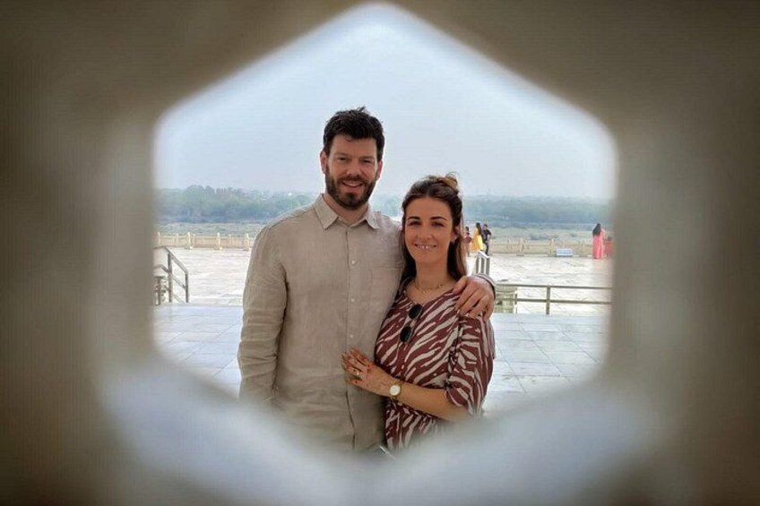 Guest Pic at Taj Mahal 2