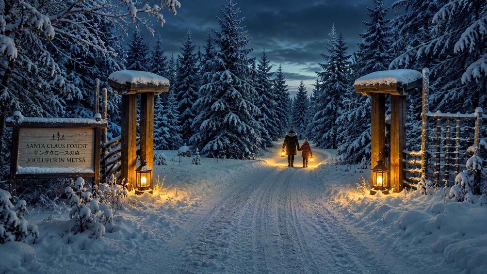 Picture 2 for Activity Rovaniemi: Forest Elf Treasure Hunt in Santa Claus Forest 2