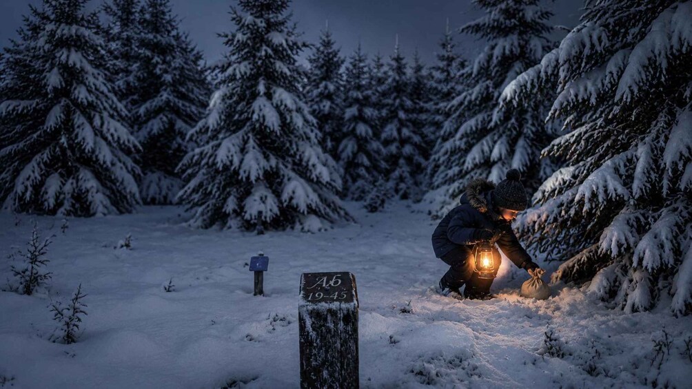 Picture 3 for Activity Rovaniemi: Forest Elf Treasure Hunt in Santa Claus Forest 5
