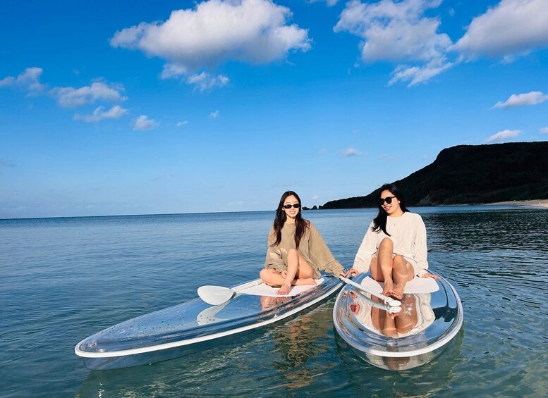 Miyakojima: Private Clear SUP Experience with Photos 1