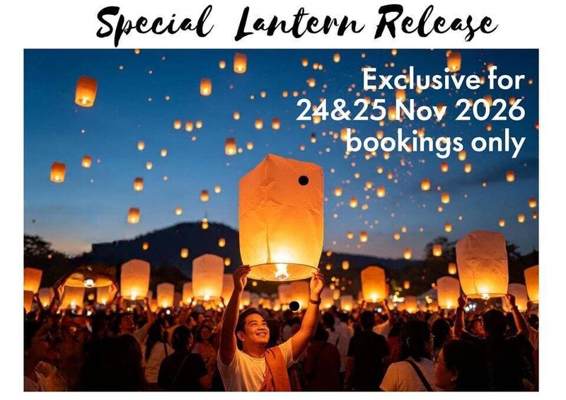 A crowd releasing paper lanterns into the sky. 2