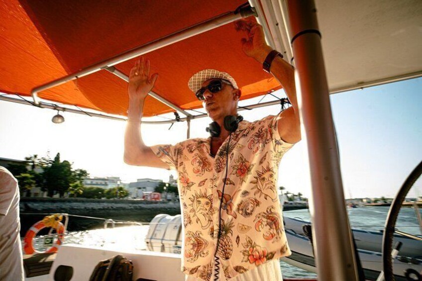 Lagos: Sunset Catamaran Tour Music and Bar Aboard 4