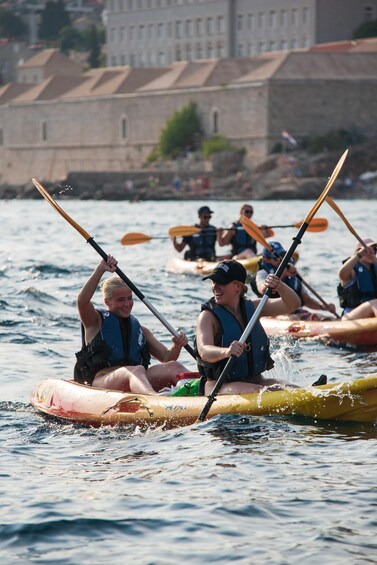 Picture 3 for Activity Dubrovnik: Sea Kayaking & Snorkeling Tour 5