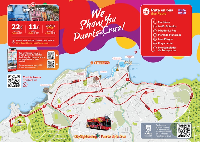 City Sightseeing Puerto de la Cruz Hop-On Hop-Off Bus Tour 3