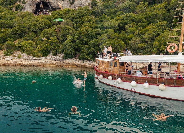 Picture 18 for Activity Rovinj: Sunset Lim Fjord Tour with BBQ, Swimming & Dolphins 5