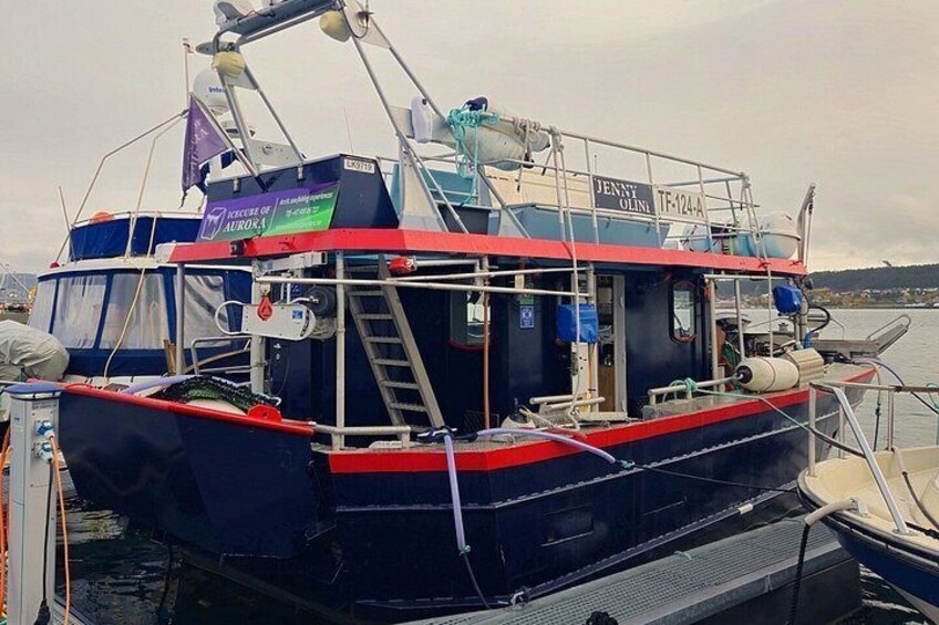 A boat named 'Jenny Gent' docked at a marina. 3