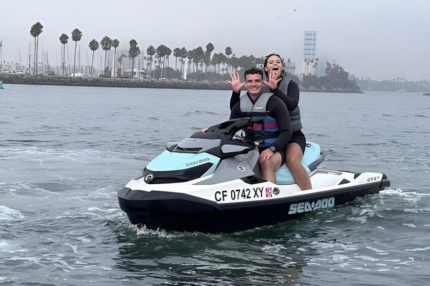 Guided Dolphin Jet Ski Adventure | Long Beach to Catalina Island 3