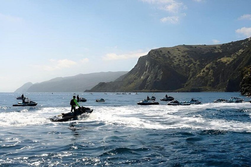 Guided Dolphin Jet Ski Adventure | Long Beach to Catalina Island 2