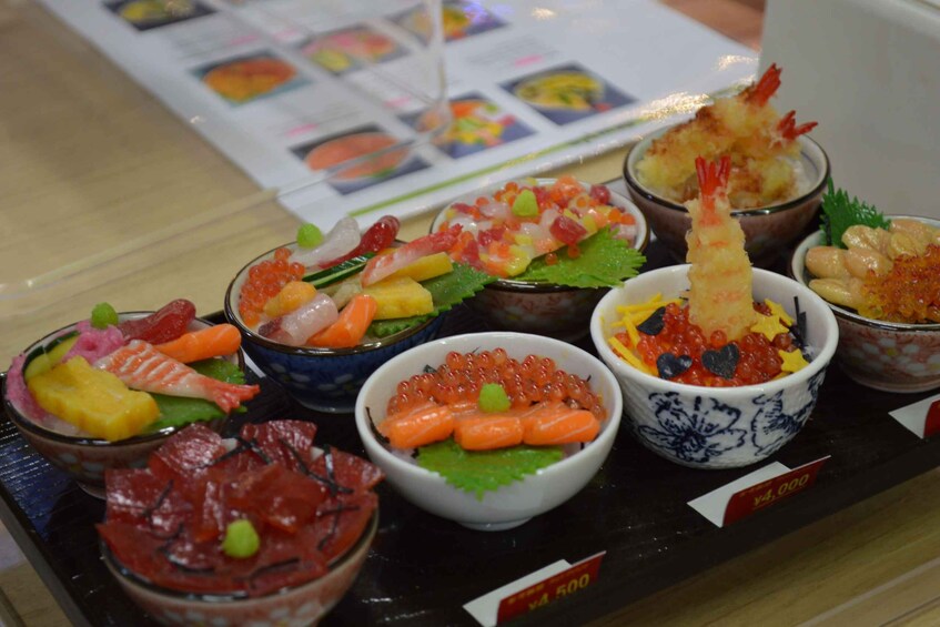 Picture 12 for Activity Tokyo: Realistic Fake Food Rice Bowl Crafting in Asakusa 4