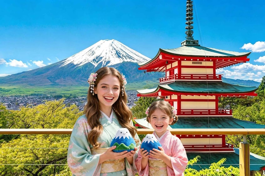 Tokyo: Mt Fuji & Oishi Park, Oshino Hakkai, Chureito Pagoda 1