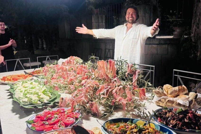 Sorrento : HomeRestaurant WineTasting & Vineyard Tour - Casa Rispo 2