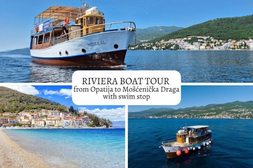 Riviera 3 Hour Scenic Boat Cruise from Opatija to M Draga 1