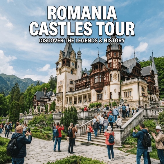 Picture 1 for Activity From Bucharest: Dracula Castle, Peles and Brașov Day Trip 5