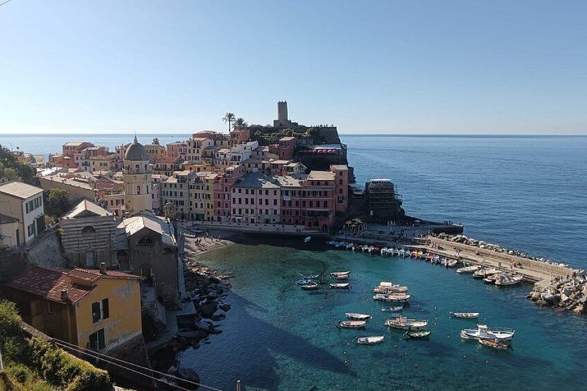Cinque Terre in the Morning with Manarola Vernazza and Wine 1