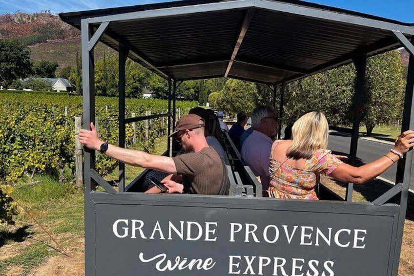 Franschhoek Wine Tram Hop-On Hop-Off Full-Day Wine Experience. 1