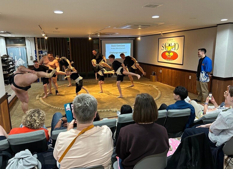Picture 8 for Activity Tokyo: Authentic Sumo Experience with Hot pot, Photo & Gift 4