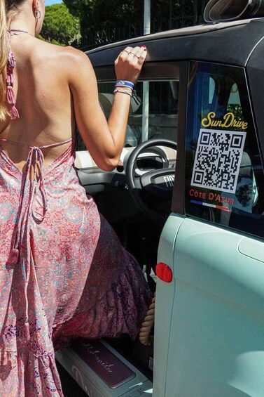 Picture 2 for Activity Antibes: Tour in a 100% electric Fiat Topolino 2