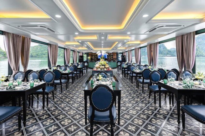 Sea Lion Luxury 5-Star Halong Day Cruise,Buffet Lunch,Shuttle Bus 4