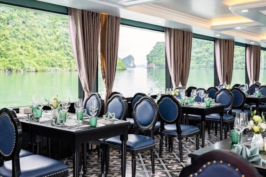 Sea Lion Luxury 5-Star Halong Day Cruise,Buffet Lunch,Shuttle Bus 3