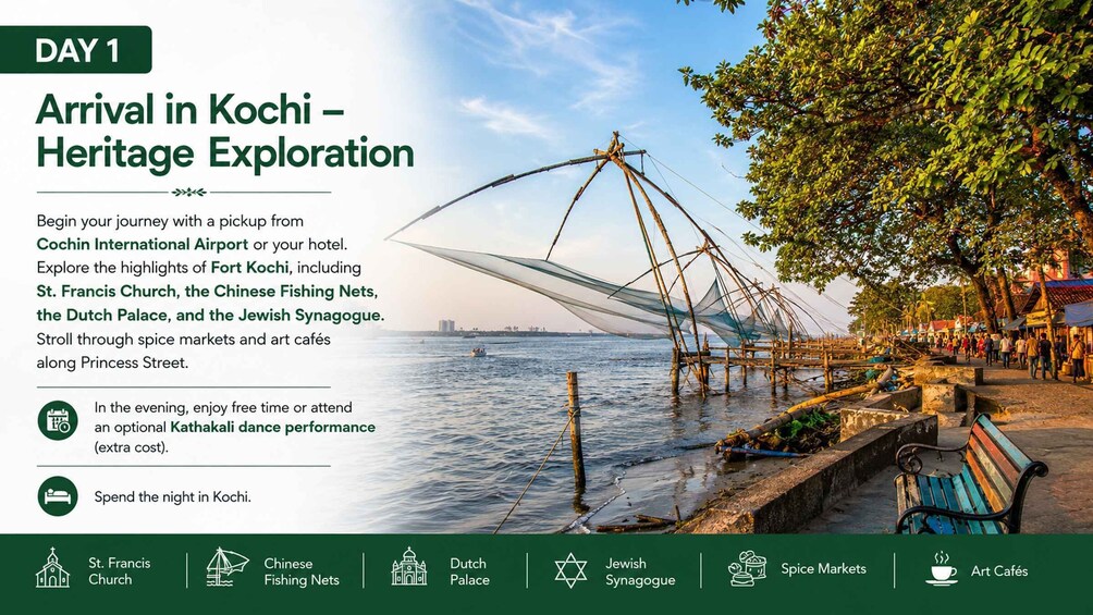 Picture 1 for Activity Kochi: 3-Day Kerala Tour with Munnar and Alleppey Cruise 3