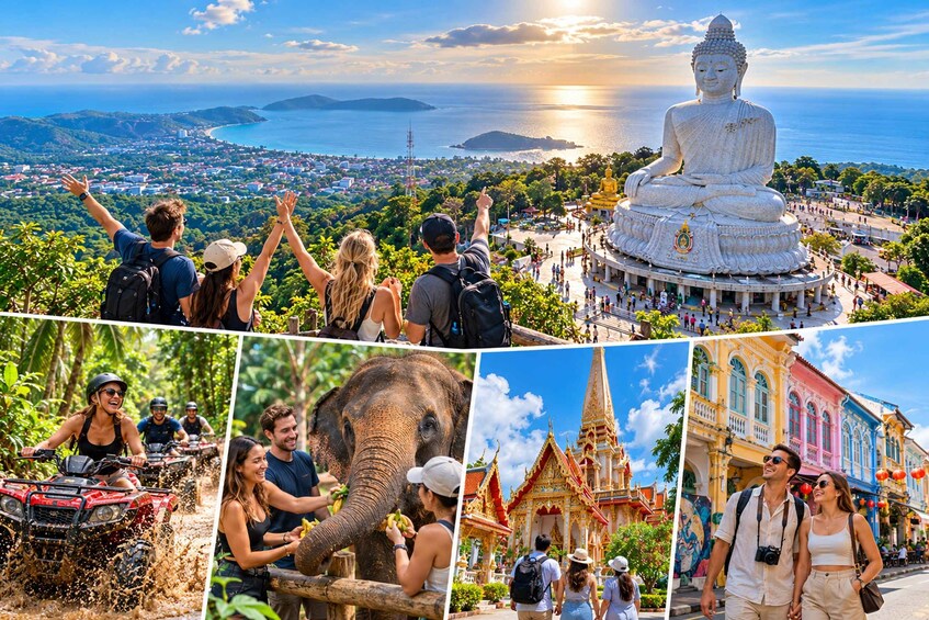 Phuket:Tiger Park,ATV,Ethical Elephant & Cultural Highlights 1