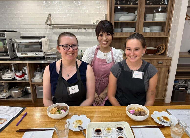 Picture 19 for Activity Nagoya: Handmade Udon & Crispy Gyoza Friendly Cooking Class 2