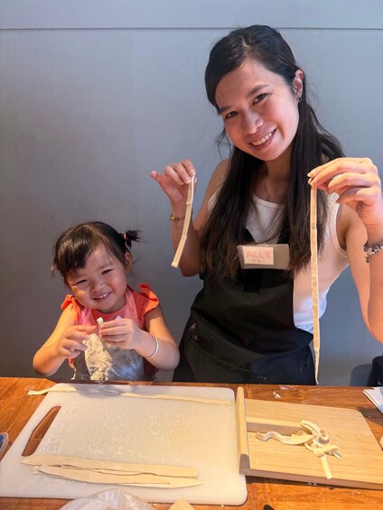 Picture 21 for Activity Nagoya: Handmade Udon & Crispy Gyoza Friendly Cooking Class 2