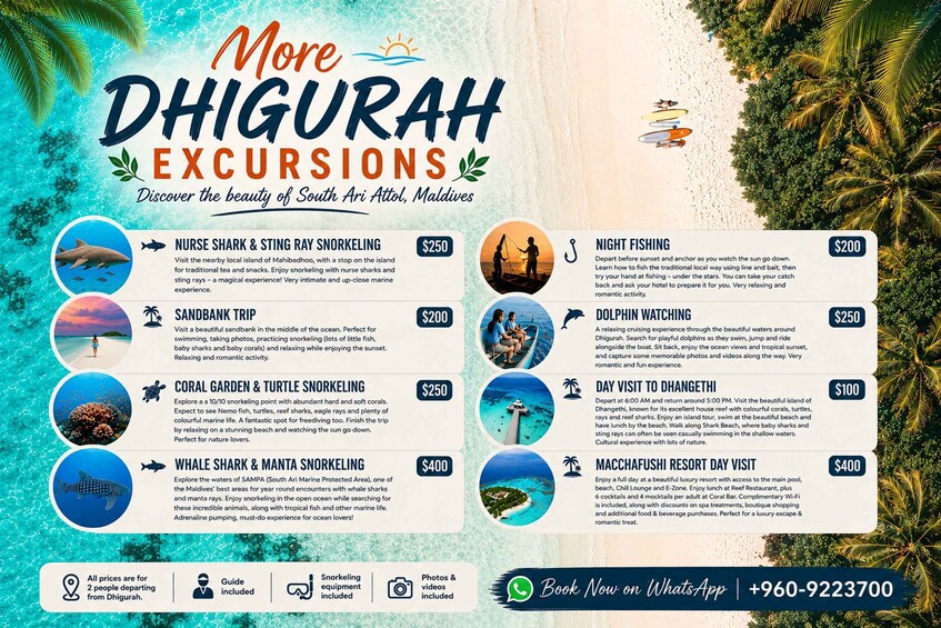 Picture 24 for Activity Dhigurah 2N Package: Whale Sharks, Mantas & More 2