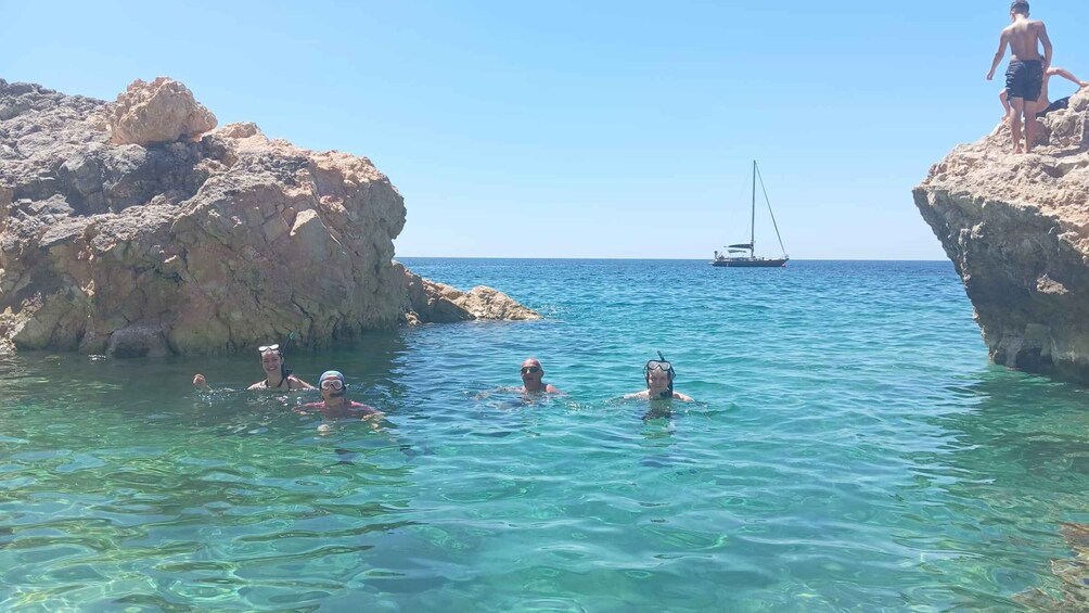 Picture 2 for Activity Hidden Routes of Syracuse: Private Sailing Tour with Guided Snorkeling 2