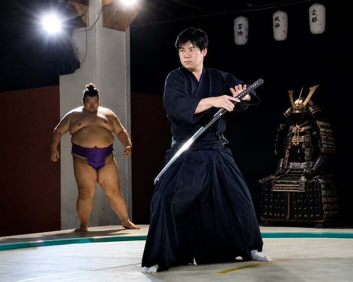 Picture 13 for Activity OSAKA: SUMO＆SAMURAI ( Show&Experience 3.5H Special Night ) 3