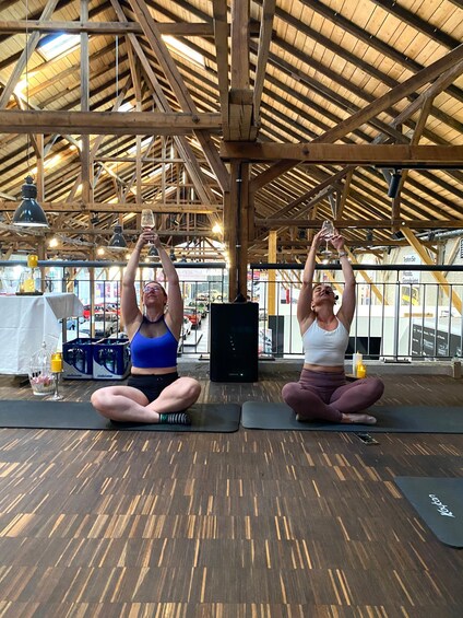 Picture 7 for Activity Yoga & Wine Event at the Mazda Frey Oldtimer Museum in Augsburg 3