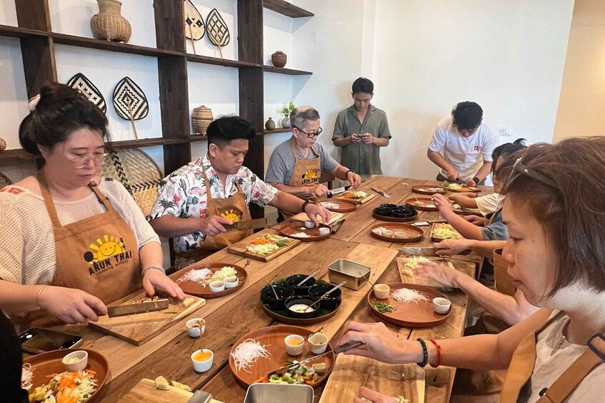 Phuket (Bang Tao): Thai Cooking Class & Market Tour option 1