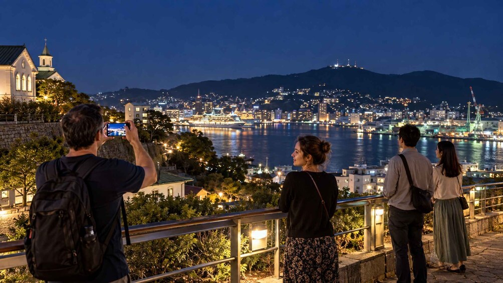 Picture 17 for Activity Nagasaki: Private Night Walk Through Historic Hills & Harbor 5
