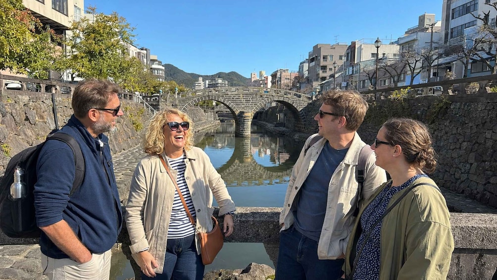 Picture 1 for Activity Nagasaki: Private Dejima, Megane Bridge & Chinatown Tour 1