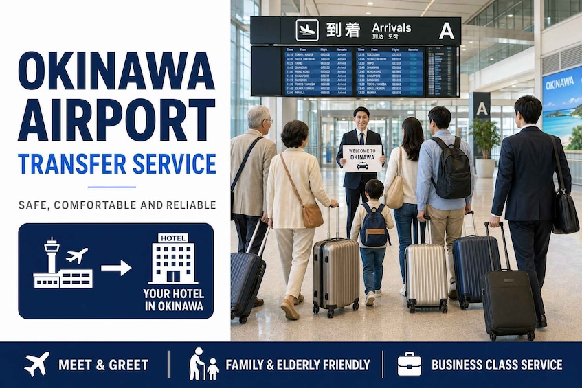 Okinawa OKA Airport Private Transfer to Hotel 1