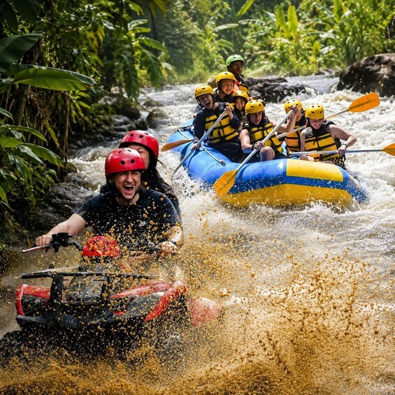 Bali: Ubud ATV Ride and Ayung River Rafting with Lunch 2
