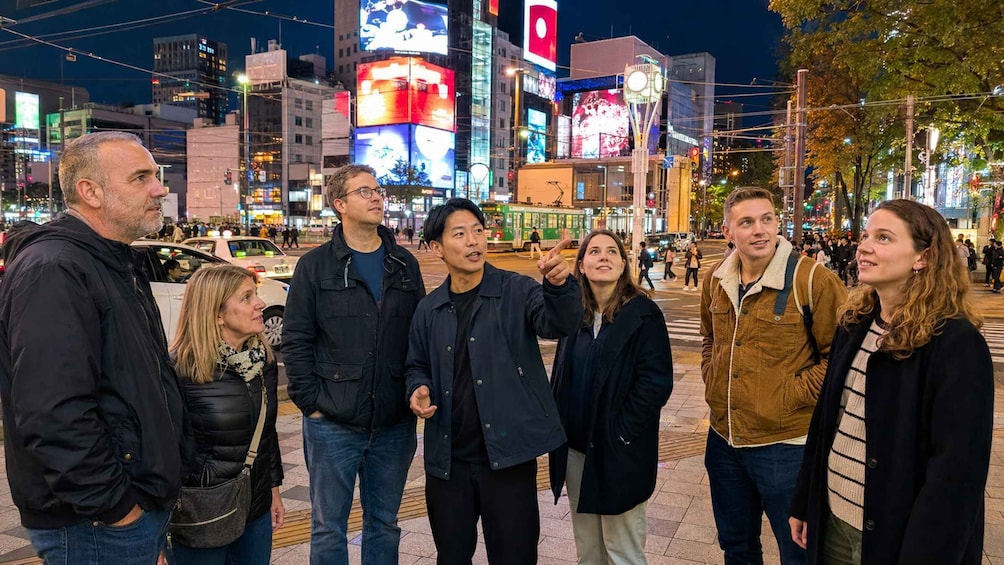 Sapporo: Private Susukino, Tanukikoji & City Lights Walk 1