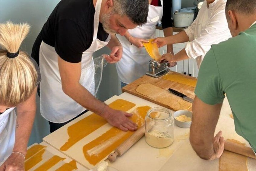 Fettuccine Cooking Class by the Sea in Rome 4